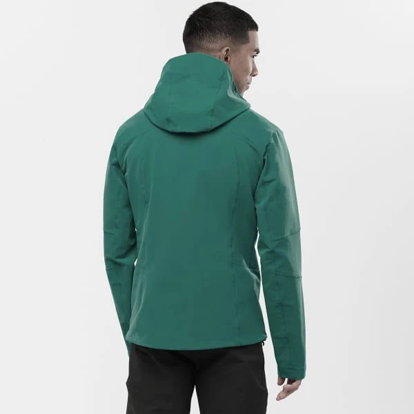 SALOMON OUTPEAK SOFTSHELL HDY M PACIFIC 22 2 SALOMON OUTPEAK SOFTSHELL HDY M PACIFIC 22 - Afbeelding 2