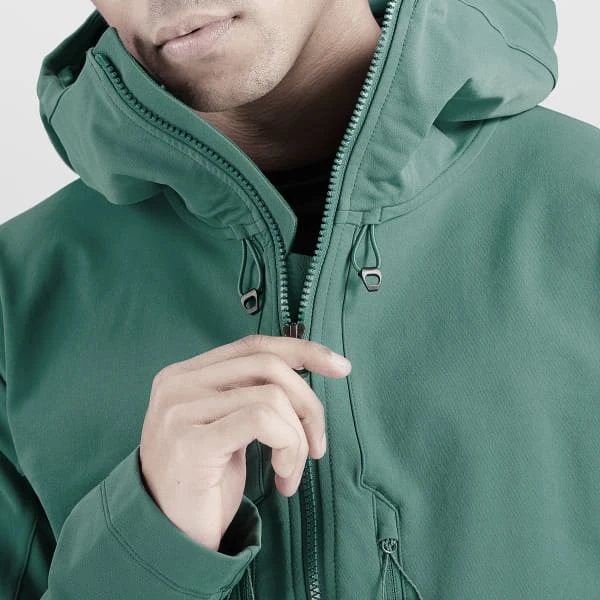 SALOMON OUTPEAK SOFTSHELL HDY M PACIFIC 22 6 SALOMON OUTPEAK SOFTSHELL HDY M PACIFIC 22 - Afbeelding 6