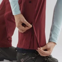 SALOMON THE BRILLIANT PANT W POMEGRANATE 22 -Koude Kleding 9 102562 the brilliant pant w pomegranate lc1559300 05