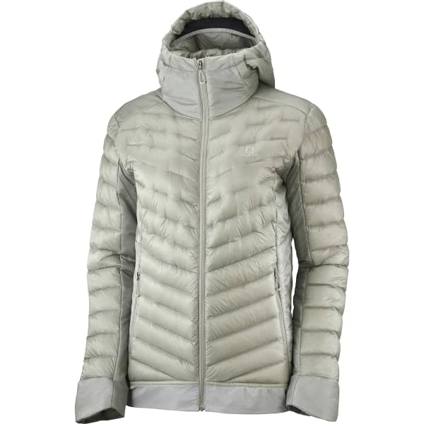 SALOMON OUTLINE DOWN HOODIE W WROUGHT IRON 22 1 SALOMON OUTLINE DOWN HOODIE W WROUGHT IRON 22