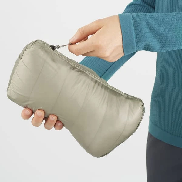 SALOMON OUTLINE DOWN HOODIE W WROUGHT IRON 22 6 SALOMON OUTLINE DOWN HOODIE W WROUGHT IRON 22 - Afbeelding 6