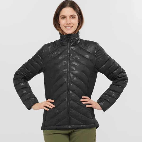 SALOMON TRANSITION DOWN JKT W BLACK/HE 22 2 SALOMON TRANSITION DOWN JKT W BLACK/HE 22 - Afbeelding 2