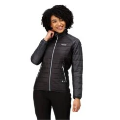 REGATTA W HALTON V BLACK/ASH 22 -Koude Kleding 9 104326 w halton v black ash rwn195 82g 05