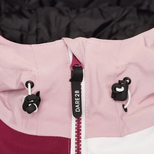 DARE 2B ICE GLEAM II JKT POWDPNK/BEET 22 4 DARE 2B ICE GLEAM II JKT POWDPNK/BEET 22 - Afbeelding 4