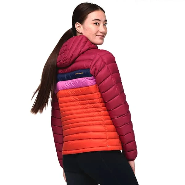 COTOPAXI FUEGO DOWN HOODED JKT W RASPBERRY & CANYON 23 2 COTOPAXI FUEGO DOWN HOODED JKT W RASPBERRY & CANYON 23 - Afbeelding 2