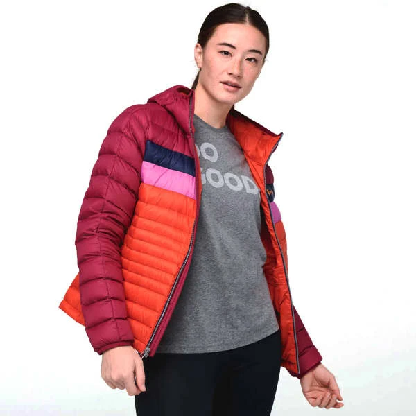 COTOPAXI FUEGO DOWN HOODED JKT W RASPBERRY & CANYON 23 3 COTOPAXI FUEGO DOWN HOODED JKT W RASPBERRY & CANYON 23 - Afbeelding 3
