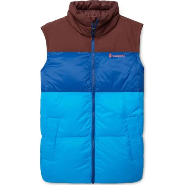 COTOPAXI SOLAZO DOWN VEST CHESTNUT & SALTWATER 23 1 COTOPAXI SOLAZO DOWN VEST CHESTNUT & SALTWATER 23