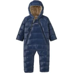 PATAGONIA INFANT HILOFT DOWN SWEATER BUNTING NEW NAVY 23