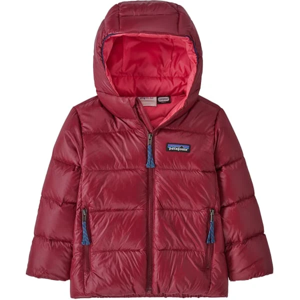 PATAGONIA BABY HILOFT DOWN SWEATER HOODY WAX RED 23 1 PATAGONIA BABY HILOFT DOWN SWEATER HOODY WAX RED 23