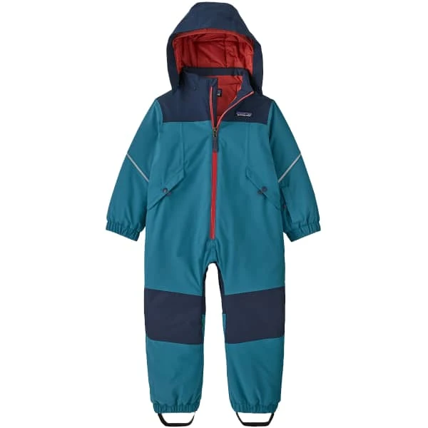 PATAGONIA BABY SNOW PILE ONE-PIECE WAVY BLUE 23 1 PATAGONIA BABY SNOW PILE ONE-PIECE WAVY BLUE 23