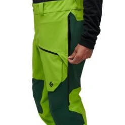 BLACK DIAMOND M RECON PRO STRETCH SKI BIBS LIME GREEN MOUNTAIN FOREST 23 -Koude Kleding 9 113421 m recon pro stretch ski pant lime green mountain forest ap741022 9285 06
