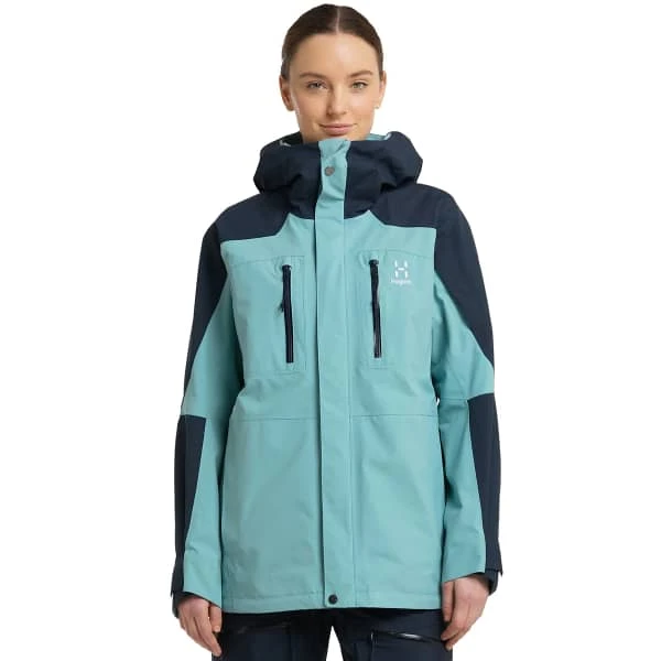 Haglöfs HAGLÖFS ELATION GTX JACKET W FROST BLUE/TARN BLUE 23 3 Haglöfs HAGLÖFS ELATION GTX JACKET W FROST BLUE/TARN BLUE 23 - Afbeelding 3