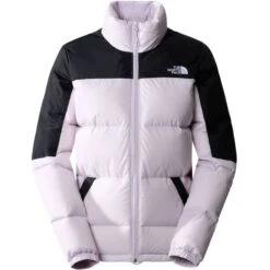 THE NORTH FACE W DIABLO DOWN JKT LAVNDR FOG/TNF BLK 23