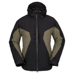 VOLCOM QUAD ANGLE 2L TDS JACKET DARK TEAK 23