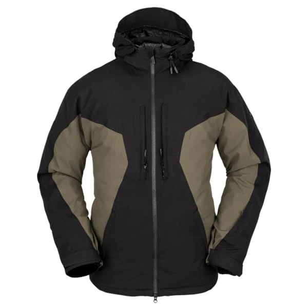 VOLCOM QUAD ANGLE 2L TDS JACKET DARK TEAK 23 1 VOLCOM QUAD ANGLE 2L TDS JACKET DARK TEAK 23
