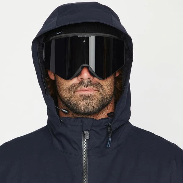 VOLCOM QUAD ANGLE 2L TDS JACKET DARK TEAK 23 3 VOLCOM QUAD ANGLE 2L TDS JACKET DARK TEAK 23 - Afbeelding 3