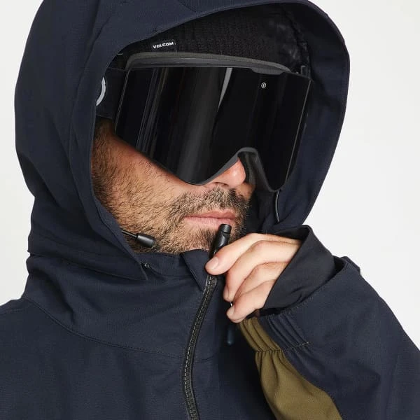 VOLCOM QUAD ANGLE 2L TDS JACKET DARK TEAK 23 4 VOLCOM QUAD ANGLE 2L TDS JACKET DARK TEAK 23 - Afbeelding 4