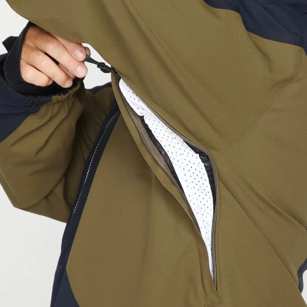 VOLCOM QUAD ANGLE 2L TDS JACKET DARK TEAK 23 5 VOLCOM QUAD ANGLE 2L TDS JACKET DARK TEAK 23 - Afbeelding 5