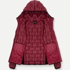 COLMAR LADIES SKI DOWN JACKET GARNET-BLACK 23 -Koude Kleding 9 115566 9xj ladies ski down jacket garnet black 2898 9xj 575 03