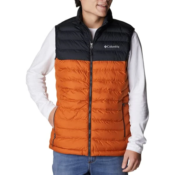COLUMBIA POWDER LITE VEST WARM COPPER BL 23 1 COLUMBIA POWDER LITE VEST WARM COPPER BL 23