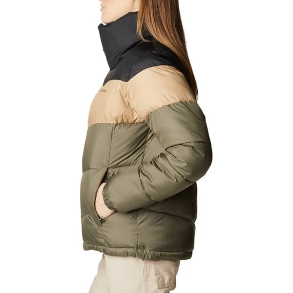 COLUMBIA PUFFECT COLOR BLOCKED JKT W STONE GREEN BE 23 4 COLUMBIA PUFFECT COLOR BLOCKED JKT W STONE GREEN BE 23 - Afbeelding 4