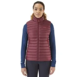 RAB MICROLIGHT VEST W DEEP HEATHER 23 -Koude Kleding 9 117512 microlight vest w deep heather qdb 19 deh 03