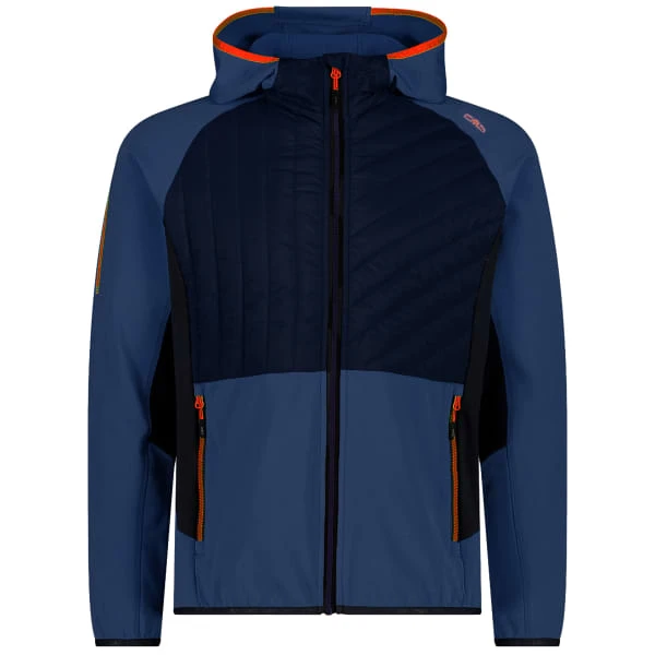 CMP MAN JKT HYBRID FIX HOOD BLUESTONE 23 1 CMP MAN JKT HYBRID FIX HOOD BLUESTONE 23