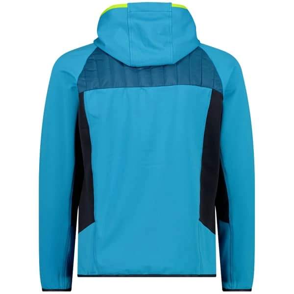 CMP MAN JKT HYBRID FIX HOOD BLUESTONE 23 2 CMP MAN JKT HYBRID FIX HOOD BLUESTONE 23 - Afbeelding 2