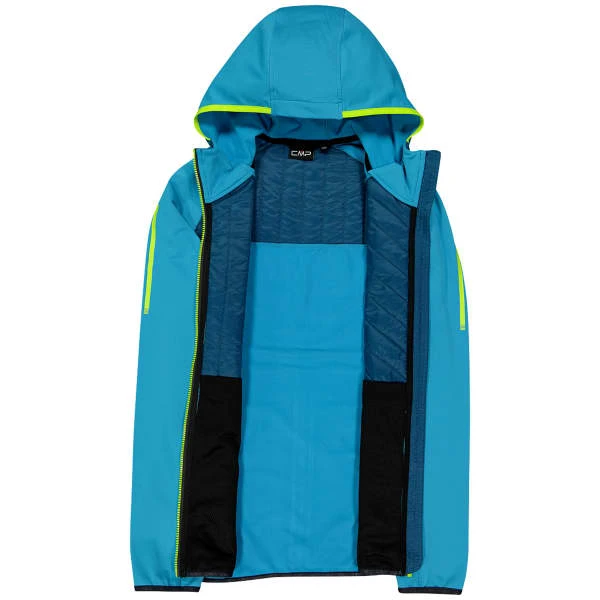 CMP MAN JKT HYBRID FIX HOOD BLUESTONE 23 4 CMP MAN JKT HYBRID FIX HOOD BLUESTONE 23 - Afbeelding 4