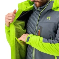 KARPOS MARMOLADA JKT DARK SLATE/LIME GREEN 23 -Koude Kleding 9 118603 marmolada jkt dark slate lime green 2501037 043 05