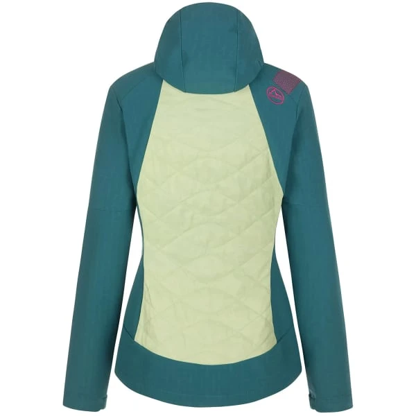 LA SPORTIVA KAP HYBRID HOODY W CELADON ALPINE 23 2 LA SPORTIVA KAP HYBRID HOODY W CELADON ALPINE 23 - Afbeelding 2