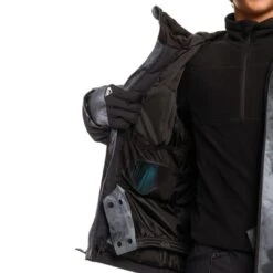 QUIKSILVER MISSION PRINTED YOUTH JK TRUE BLACK QUIET STORM 23 -Koude Kleding 9 120126 mission printed youth jk true black quiet storm eqbtj03164 kvj1 04