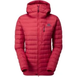 MOUNTAIN EQUIPMENT EARTHRISE HOODED W JKT CAPSICUM RED 23