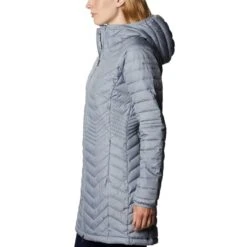 COLUMBIA POWDER LITE MID JKT W TRADEWINDS GREY 23 -Koude Kleding 9 124239 1748311 032 03