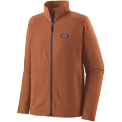 PATAGONIA M'S R1 TECHFACE JKT FERTILE BROWN 23