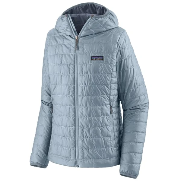 PATAGONIA W'S NANO PUFF HOODY STEAM BLUE 23 1 PATAGONIA W'S NANO PUFF HOODY STEAM BLUE 23