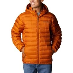 COLUMBIA LAKE 22 DOWN HDD JKT WARM COPPER