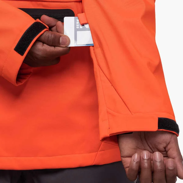 686 MNS WATERPROOF HOODY FLURO ORANGE 23 3 686 MNS WATERPROOF HOODY FLURO ORANGE 23 - Afbeelding 3