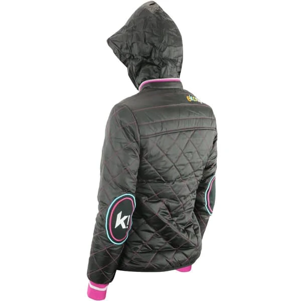 EKOSPORT JKT EKO MAT W BLACK/FUSC 20 4 EKOSPORT JKT EKO MAT W BLACK/FUSC 20 - Afbeelding 4