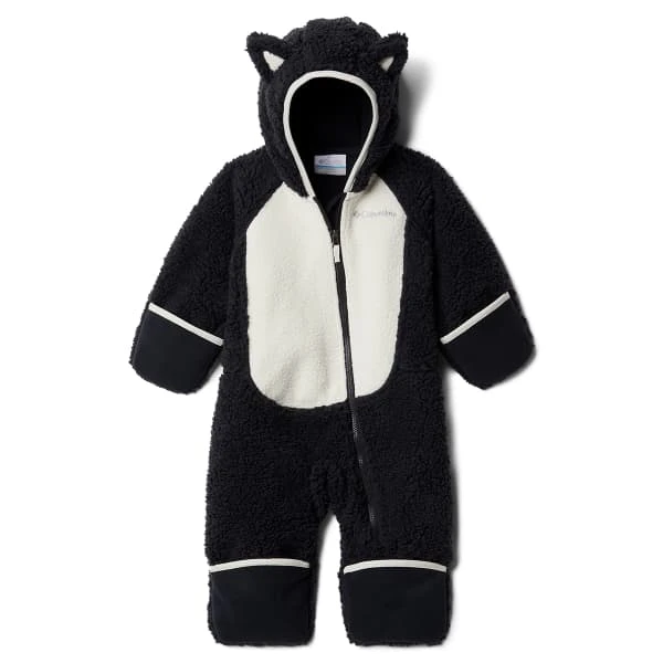 COLUMBIA FOXY BABY SHERPA BUNTING BLACK/CHALK 23 2 COLUMBIA FOXY BABY SHERPA BUNTING BLACK/CHALK 23 - Afbeelding 2